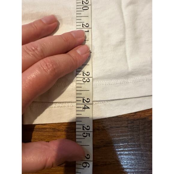 A.L.C. Women's Cotton Puff Sleeve T-Shirt - White - Size XL (Runs Small) - Picture 7 of 7